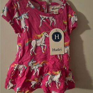 Hatley Pink Unicorn Print Outfit